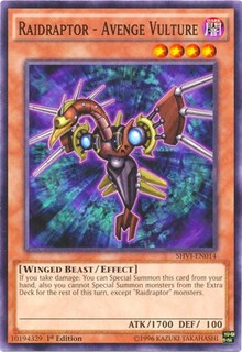 Raidraptor - Avenge Vulture #SHVI-EN014