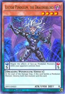 Lector Pendulum, the Dracoverlord #SHVI-EN023
