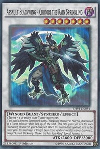 Assault Blackwing - Chidori the Rain Sprinkling #SHVI-EN051