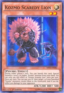 Kozmo Scaredy Lion #SHVI-EN082