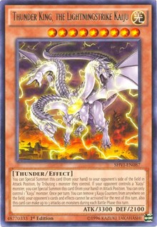 Thunder King, the Lightningstrike Kaiju #SHVI-EN087