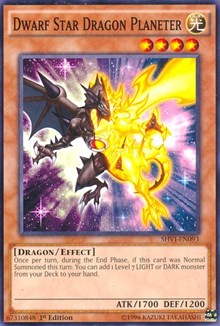 Dwarf Star Dragon Planeter #SHVI-EN093