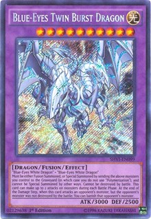Blue-Eyes Twin Burst Dragon #SHVI-EN099
