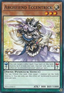 Archfiend Eccentrick #YS16-EN015