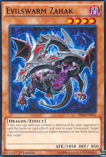 Evilswarm Zahak #SR02-EN014
