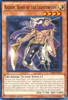 Raiden, Hand of the Lightsworn #SR02-EN022