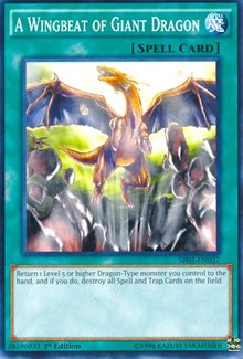 A Wingbeat of Giant Dragon #SR02-EN027