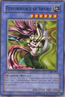 Performance of Sword #SRL-067