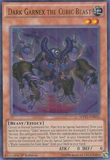 Dark Garnex the Cubic Beast #MVP1-EN033