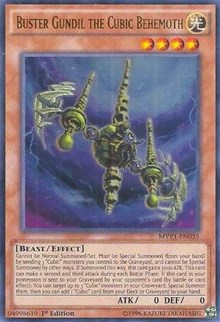Buster Gundil the Cubic Behemoth #MVP1-EN035