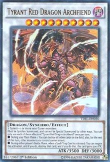 Tyrant Red Dragon Archfiend #TDIL-EN050