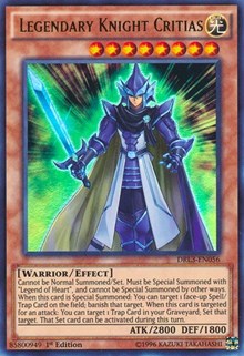 Legendary Knight Critias #DRL3-EN056