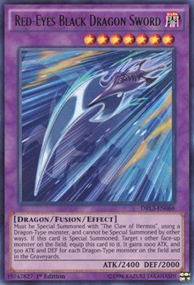Red-Eyes Black Dragon Sword #DRL3-EN066