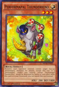 Performapal Thunderhino #MP16-EN045