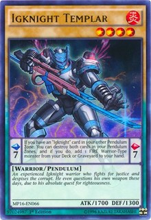 Igknight Templar #MP16-EN066