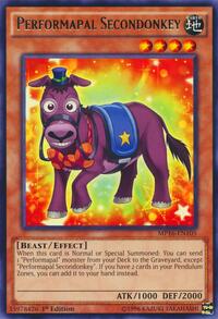Performapal Secondonkey #MP16-EN105