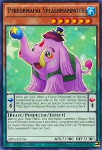 Performapal Splashmammoth #MP16-EN106