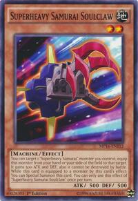 Superheavy Samurai Soulclaw #MP16-EN112