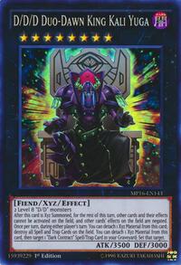 D/D/D Duo-Dawn King Kali Yuga #MP16-EN143