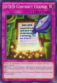D/D/D Contract Change #MP16-EN154