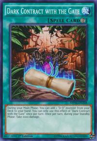 Dark Contract with the Gate #MP16-EN168