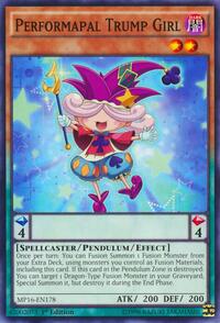 Performapal Trump Girl #MP16-EN178