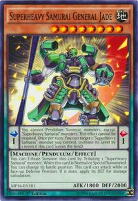 Superheavy Samurai General Jade #MP16-EN181