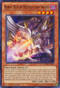 Robot Buster Destruction Sword #MP16-EN192