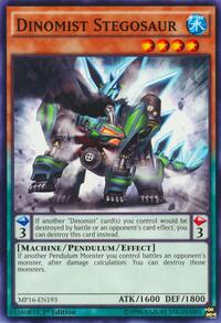 Dinomist Stegosaur #MP16-EN193