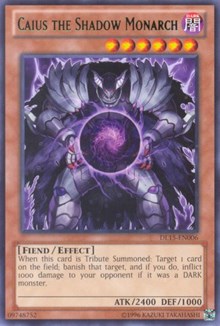 Caius the Shadow Monarch (Green) #DL15-EN006