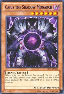 Caius the Shadow Monarch (Purple) #DL15-EN006