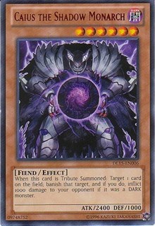 Caius the Shadow Monarch (Red) #DL15-EN006