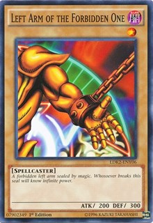 Left Arm of the Forbidden One #LDK2-ENY06