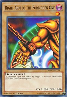 Right Arm of the Forbidden One #LDK2-ENY05