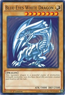 Blue-Eyes White Dragon (Version 2) #LDK2-ENK01