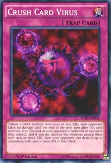 Crush Card Virus #SDKS-EN031