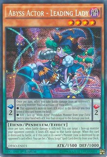 Abyss Actor - Leading Lady #DESO-EN021