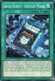 Abyss Script - Fantasy Magic #DESO-EN023