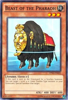 Beast of the Pharaoh #OP03-EN022