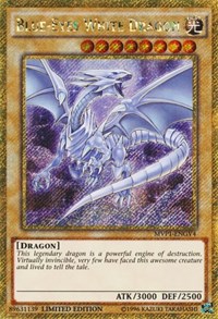 Blue-Eyes White Dragon (Gold Secret Rare) #MVP1-ENGV4