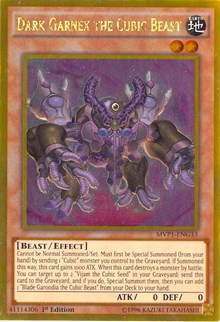 Dark Garnex the Cubic Beast #MVP1-ENG33