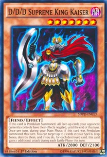 D/D/D Supreme King Kaiser #SDPD-EN013