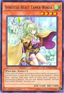 Spiritual Beast Tamer Winda #RATE-EN026