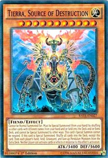 Tierra, Source of Destruction #RATE-EN027