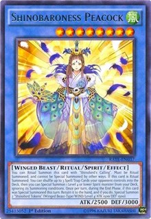 Shinobaroness Peacock #RATE-EN037