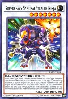 Superheavy Samurai Stealth Ninja #RATE-EN044
