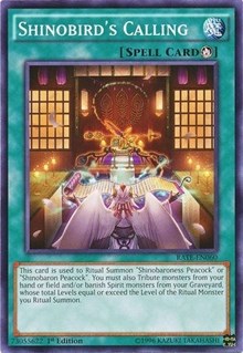 Shinobird's Calling #RATE-EN060