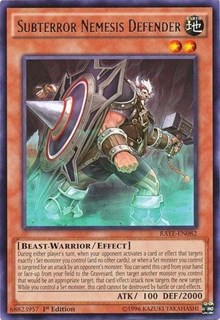 Subterror Nemesis Defender #RATE-EN082