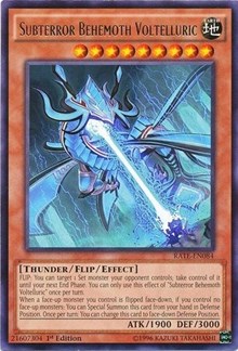 Subterror Behemoth Voltelluric #RATE-EN084