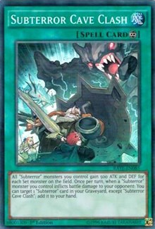 Subterror Cave Clash #RATE-EN085